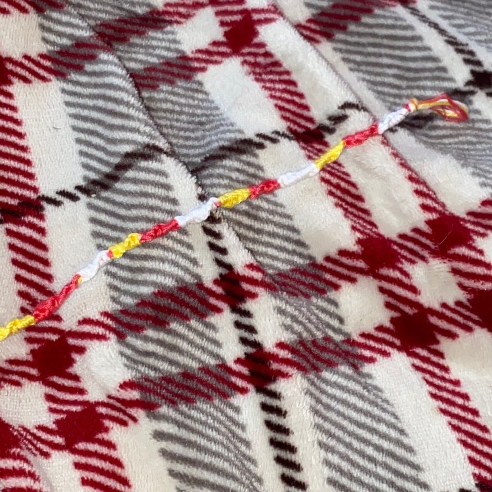 Chinese staircase friendship bracelet